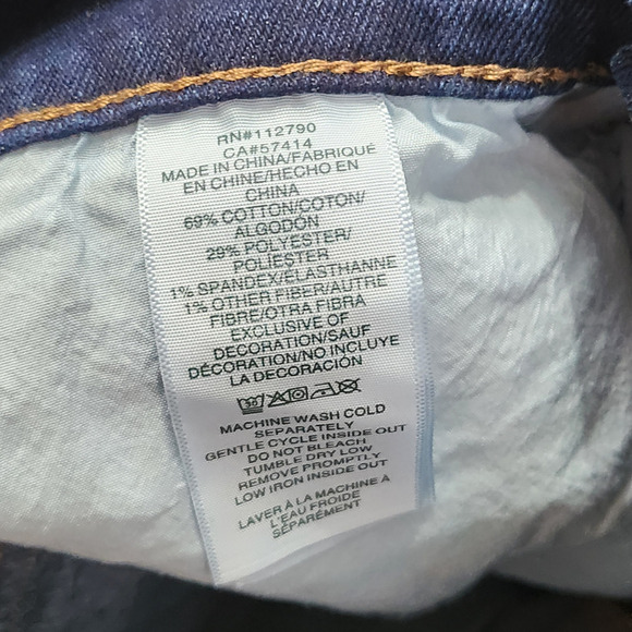 New True Religion Ricky SN Flap Shorts 32" Men Dark Midnight Wash Denim Relaxed - Picture 6 of 7